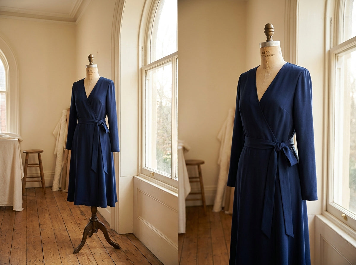 Why the Wrap Dress Flatters Every Shape — the Actual Geometry