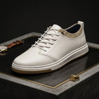 Trevano Leather Sneakers — Hopeforwho (view 4)