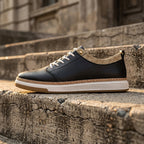 Trevano Leather Sneakers — Hopeforwho (view 9)