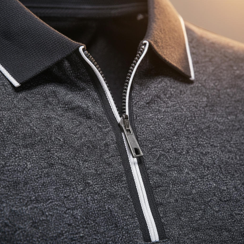 Ashton Zip Polo — Hopeforwho (view 2)