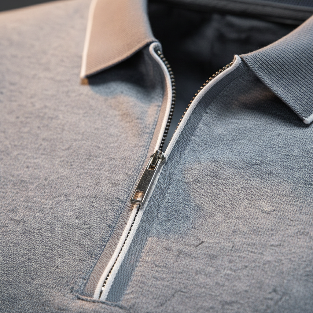 Ashton Zip Polo — Hopeforwho (view 7)