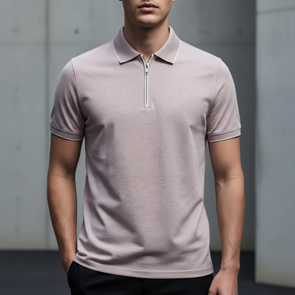 Men's Ashton Zip Polo