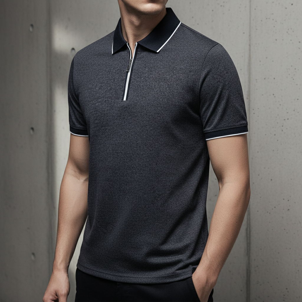 Ashton Zip Polo — Hopeforwho (view 4)