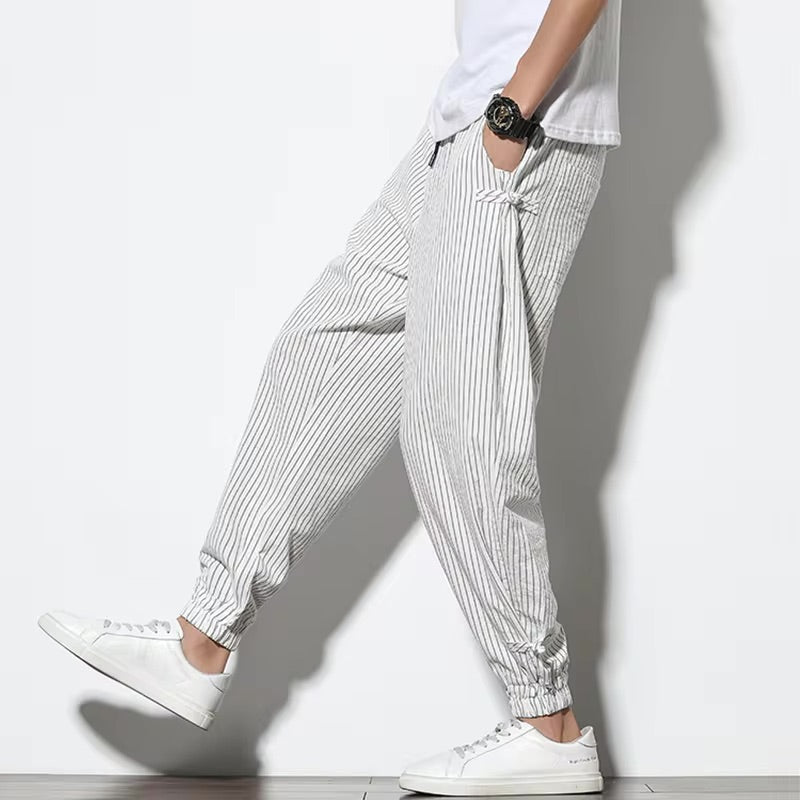 Kaizen Striped Joggers — Hopeforwho (view 8)