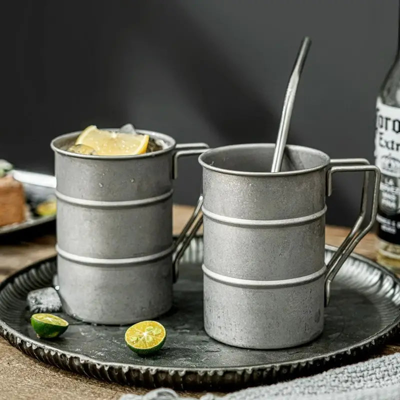 Vintage Steel Mug — Hopeforwho (view 2)