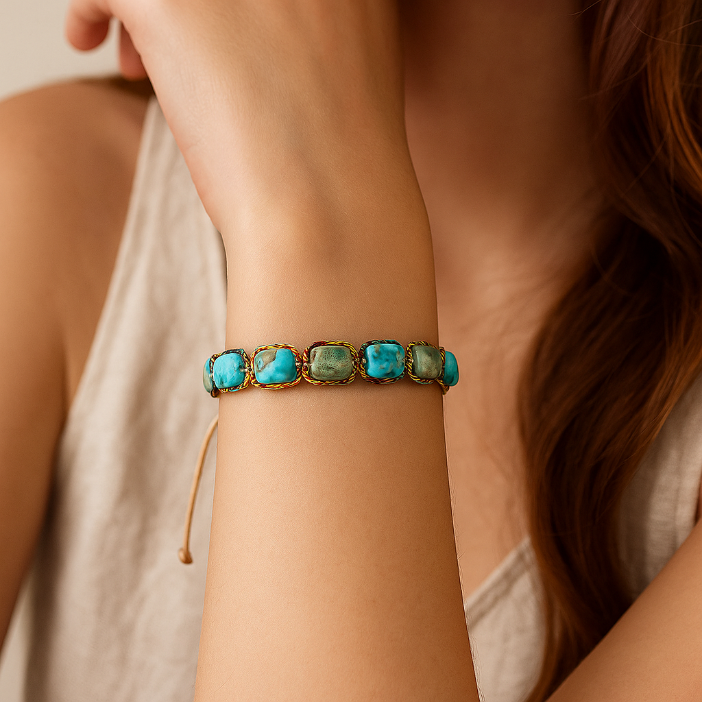 Bohemian Earthstone Bracelet — Hopeforwho (view 5)