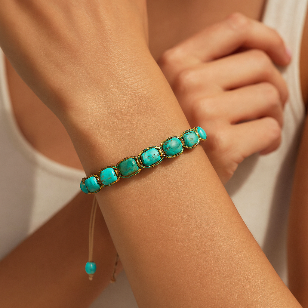 Bohemian Earthstone Bracelet — Hopeforwho (view 4)
