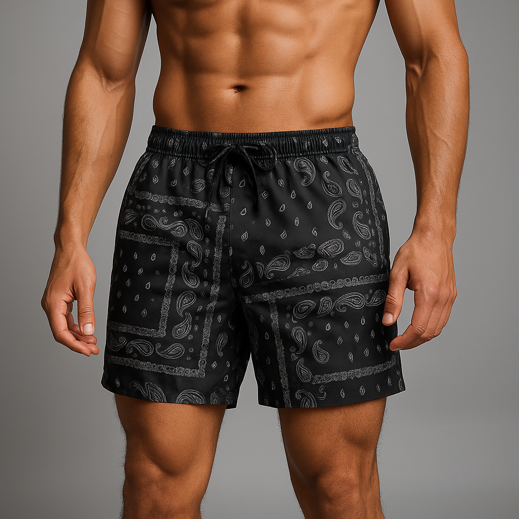 Legends Paisley Athletic Shorts — Hopeforwho (view 4)