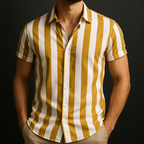 Lino Coast Short Sleeve Shirt — Hopeforwho (view 7)