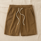 Crest Waffle Knit Shorts — Hopeforwho (view 4)