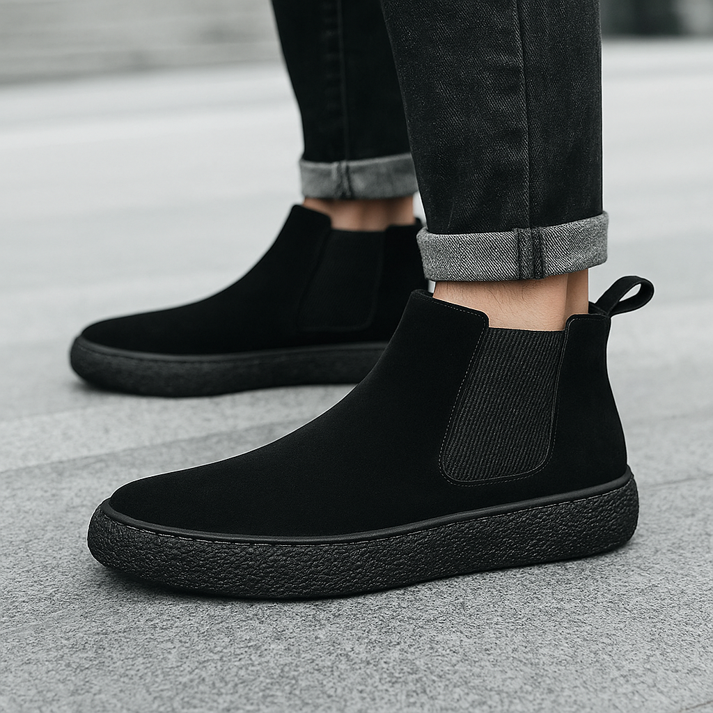 Canyon Suede Chelsea Boots — Hopeforwho (view 11)
