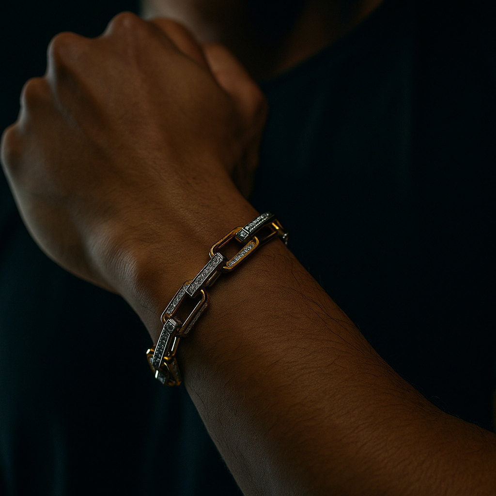 Voltaire Chainlink Bracelet — Hopeforwho (view 2)