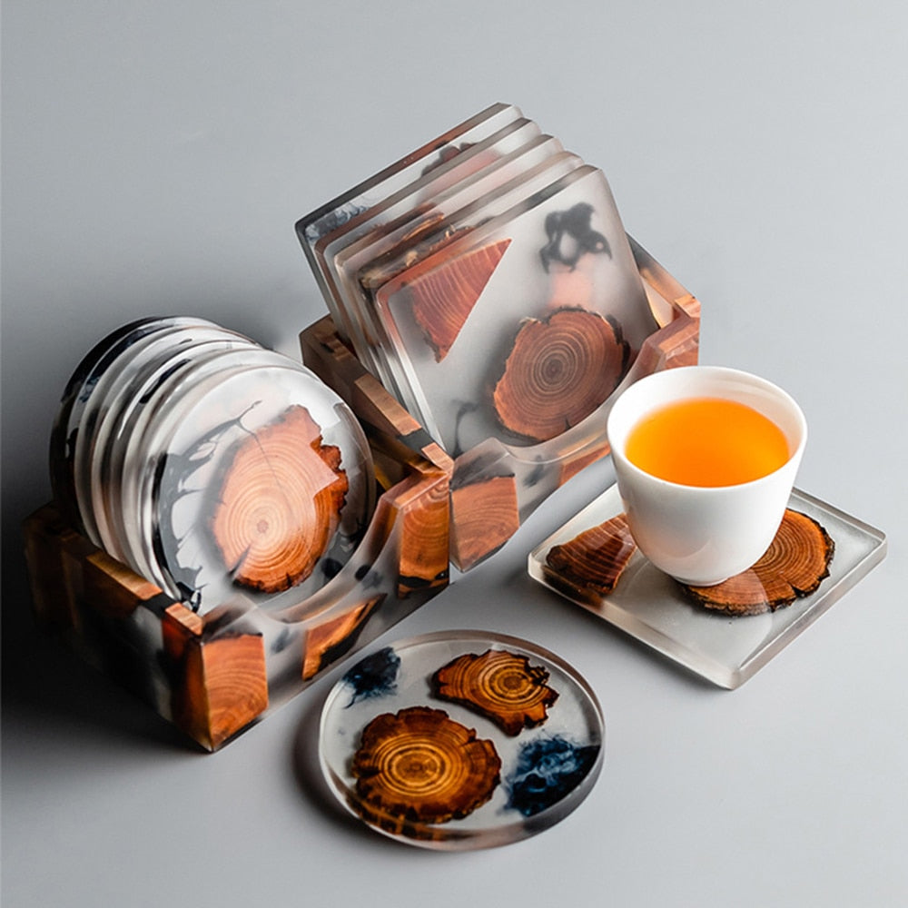 Pine Prism Coaster Set — Hopeforwho