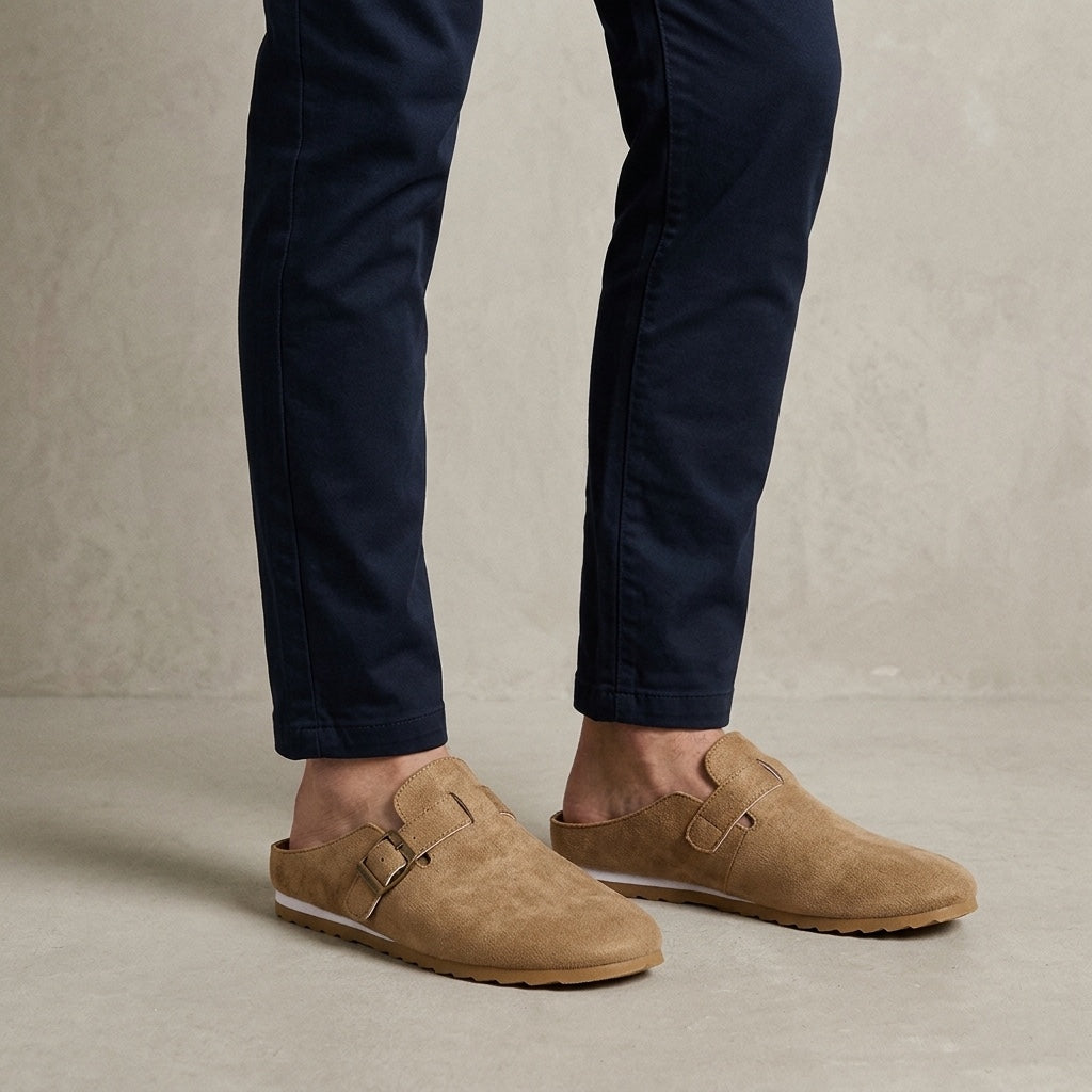 Landon Suede Mules — Hopeforwho (view 4)