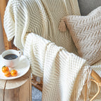 Veha Knitted Blanket — Hopeforwho (view 2)