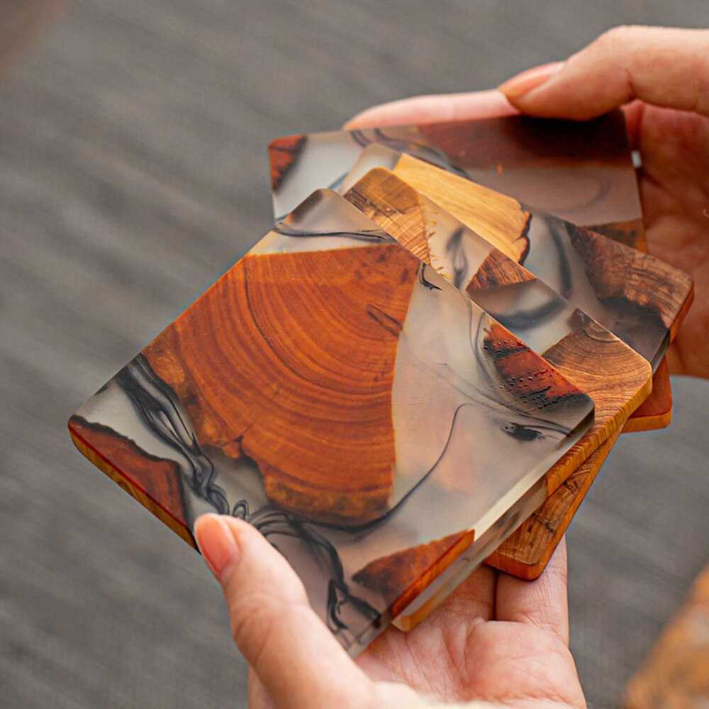 Pine Prism Coaster Set — Hopeforwho (view 6)