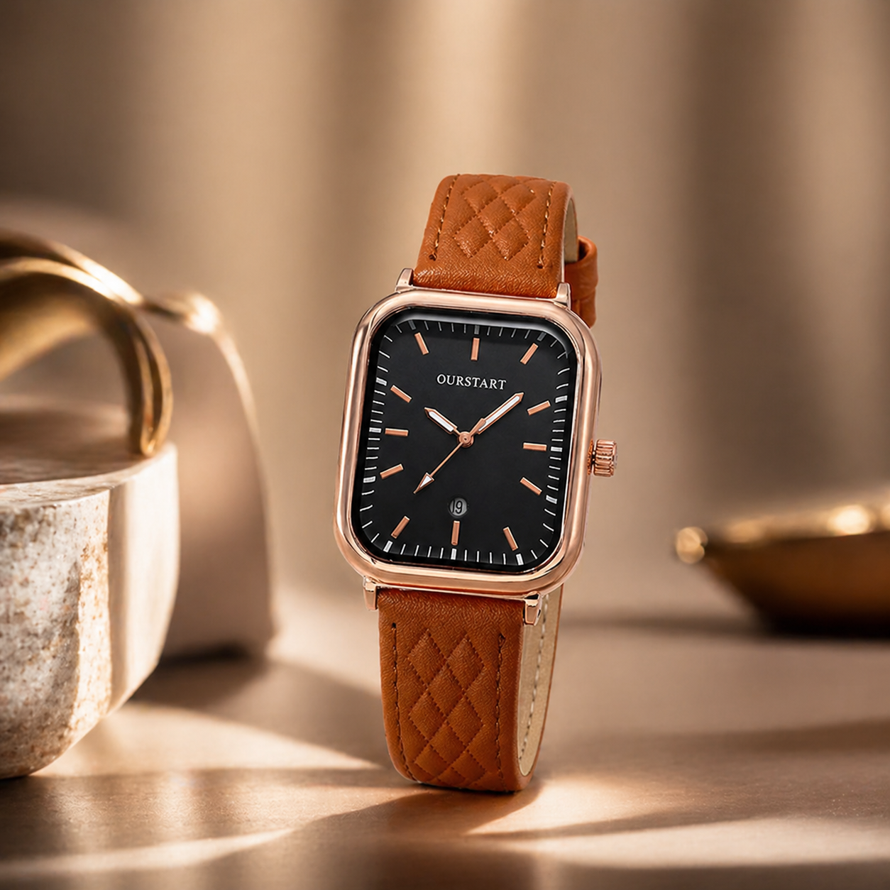 Hadley Leather Wristwatch — Hopeforwho