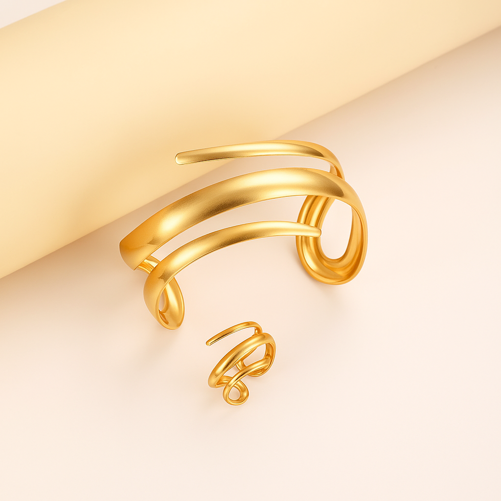 Savona Bangle Set — Hopeforwho (view 3)