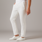 Linen Pants – Men's Drawstring Casual Trousers | Arden — Hopeforwho (view 3)