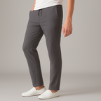 Linen Pants – Men's Drawstring Casual Trousers | Arden — Hopeforwho (view 2)