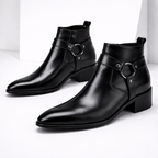 Savonti Men's Leather Harness Boots — Hopeforwho (view 6)
