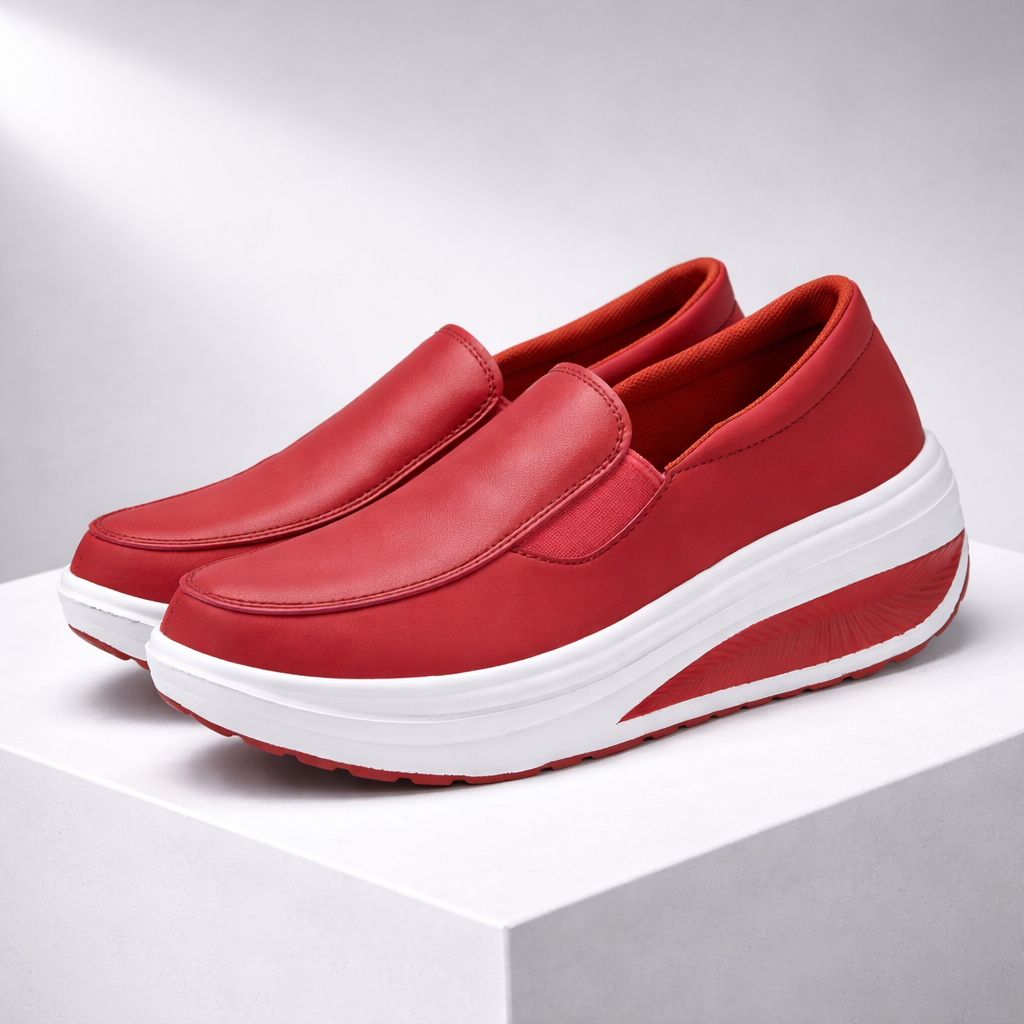 Leather Orthopedic Sneakers – Women's Comfort Shoes | Savona — Hopeforwho (view 3)