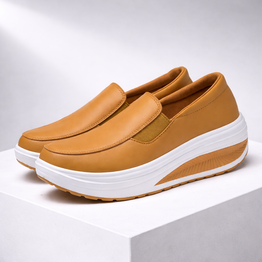Leather Orthopedic Sneakers – Women's Comfort Shoes | Savona — Hopeforwho