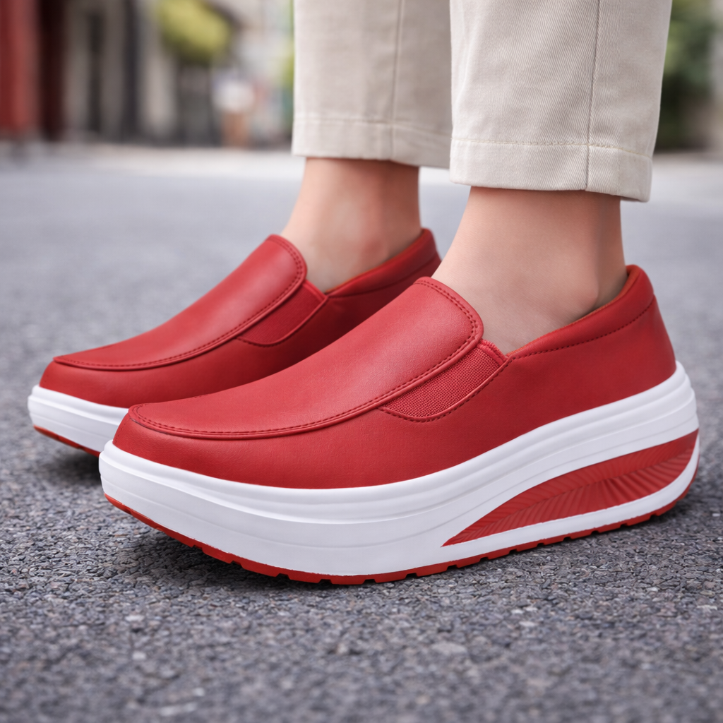 Leather Orthopedic Sneakers – Women's Comfort Shoes | Savona — Hopeforwho (view 4)