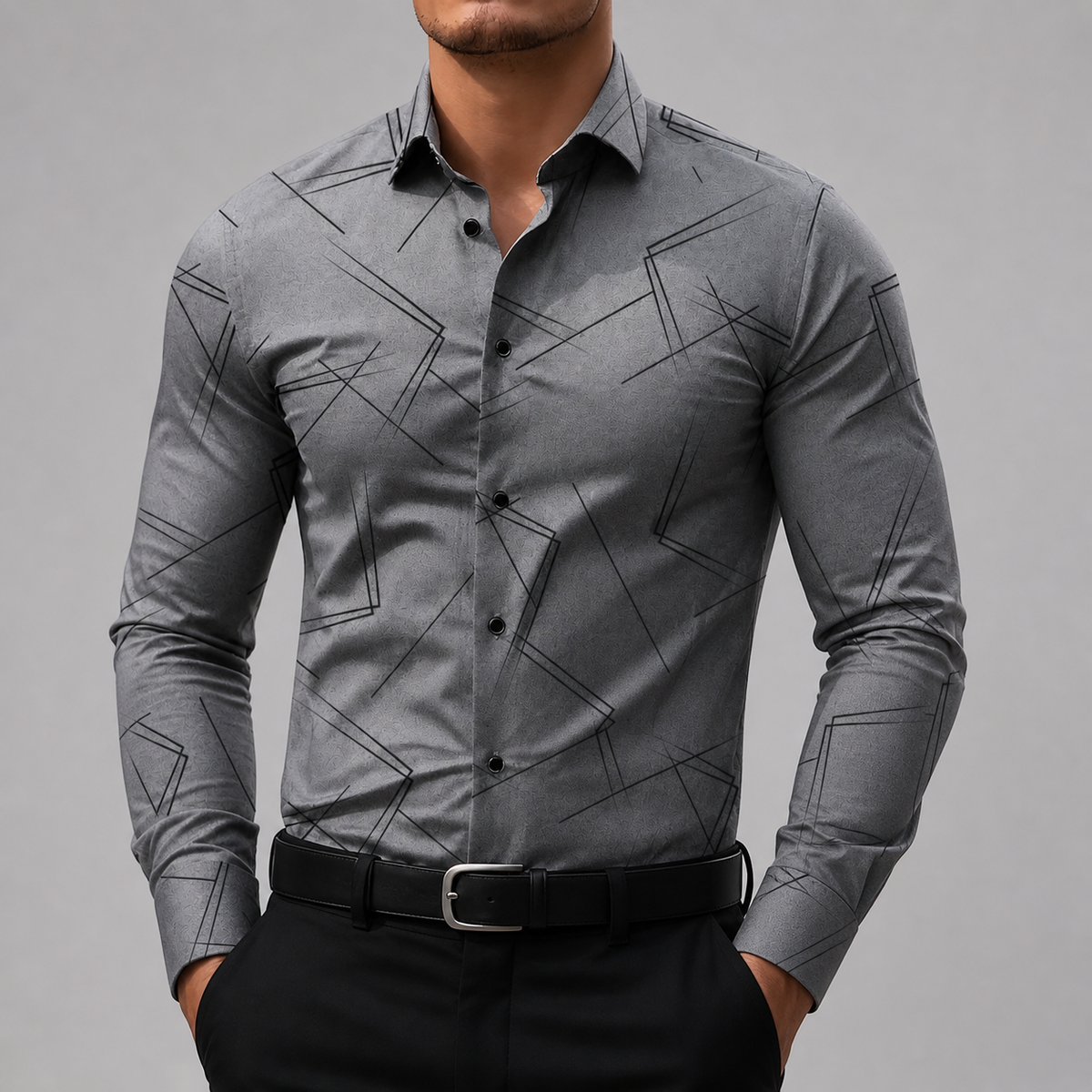 Arden Button-Up Silk Shirt — Hopeforwho (view 7)