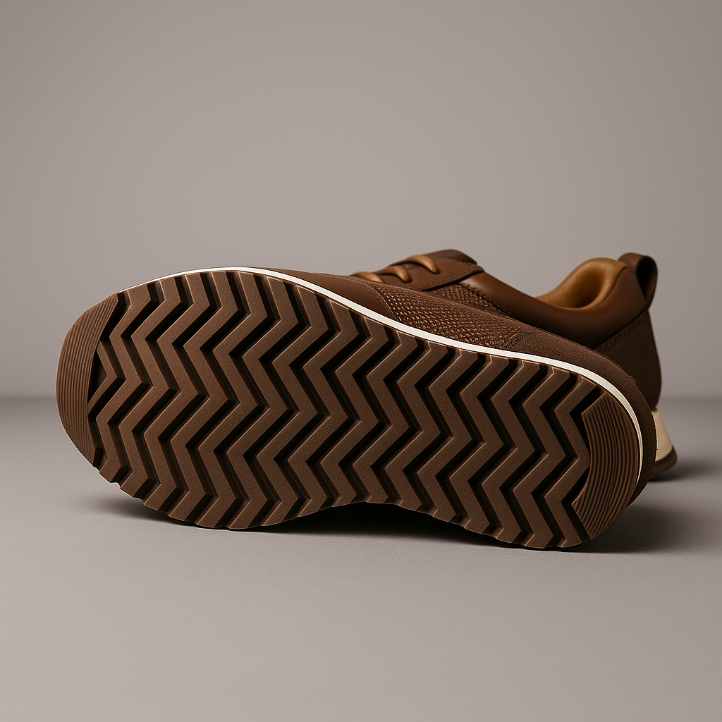Savoni Leather Sneakers — Hopeforwho (view 3)