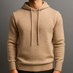 Men's Cashmere Drawstring Hoodie | Savoni — Hopeforwho
