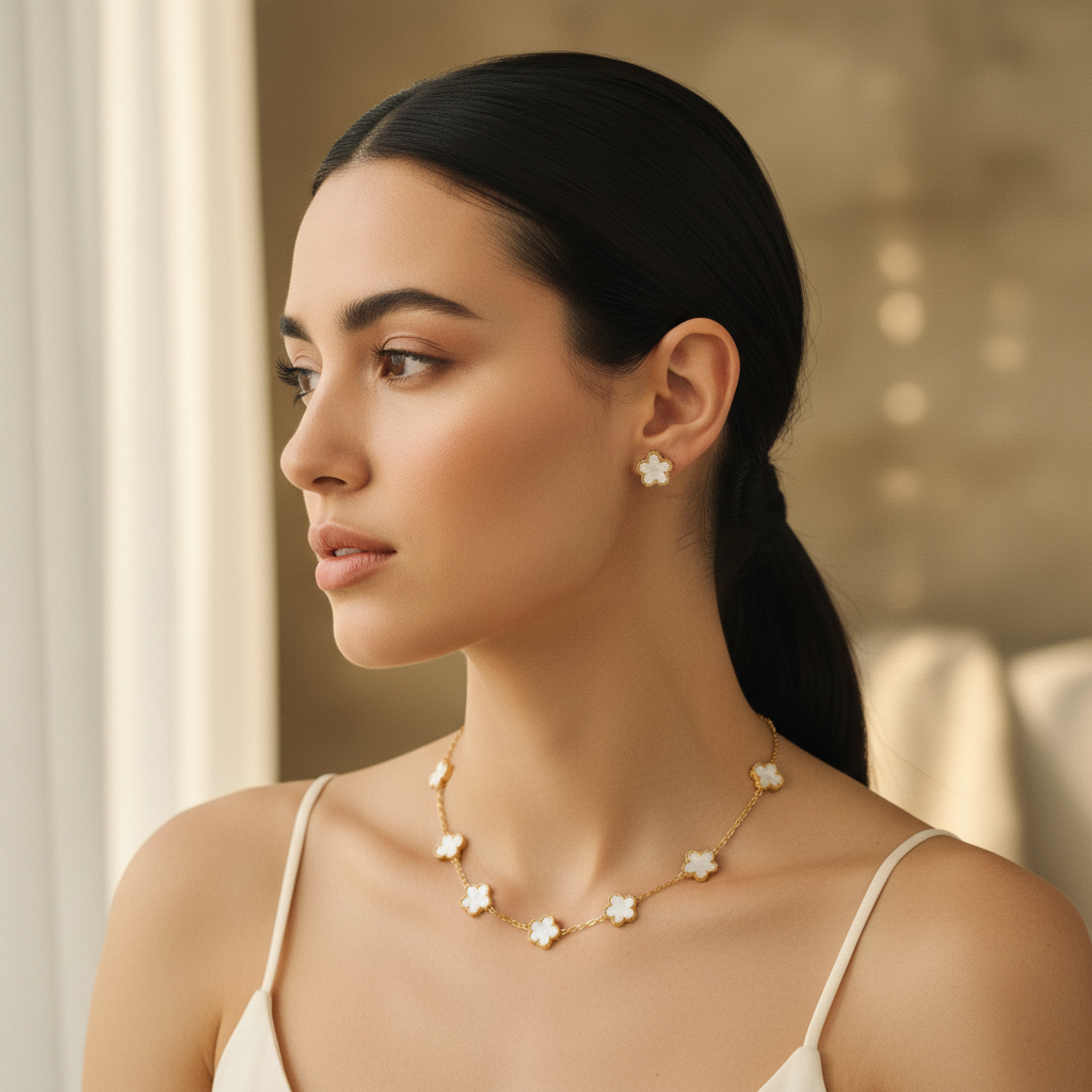 Petal Grace Jewelry Set — Hopeforwho (view 3)