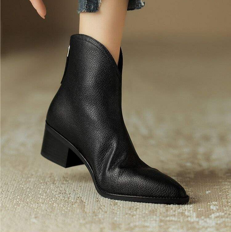 Kensley Leather Boots — Hopeforwho (view 6)