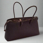 Daria Woven Leather Handbag — Hopeforwho (view 2)