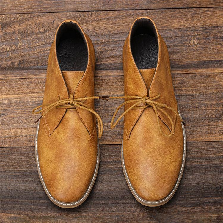 Pembroke Leather Chukka Boots — Hopeforwho (view 4)