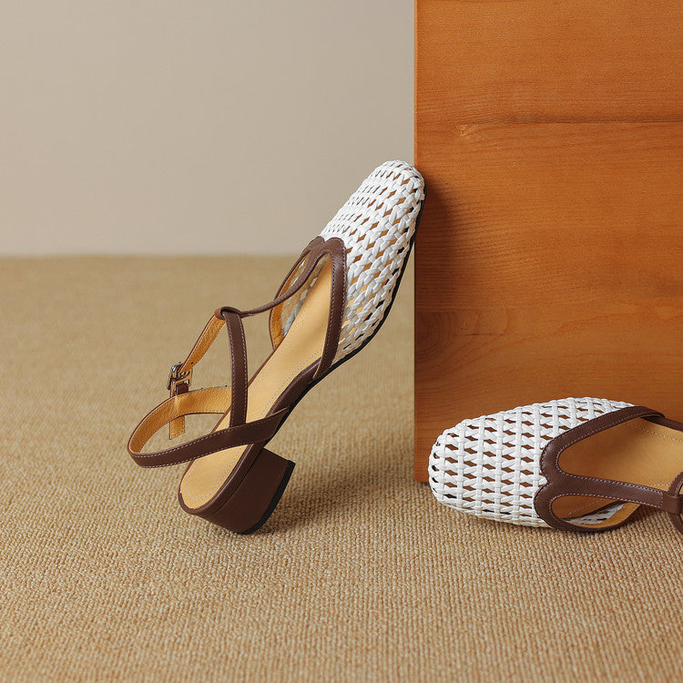 Estelle Braided Heels — Hopeforwho (view 5)