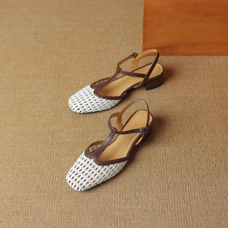 Estelle Braided Heels — Hopeforwho (view 6)