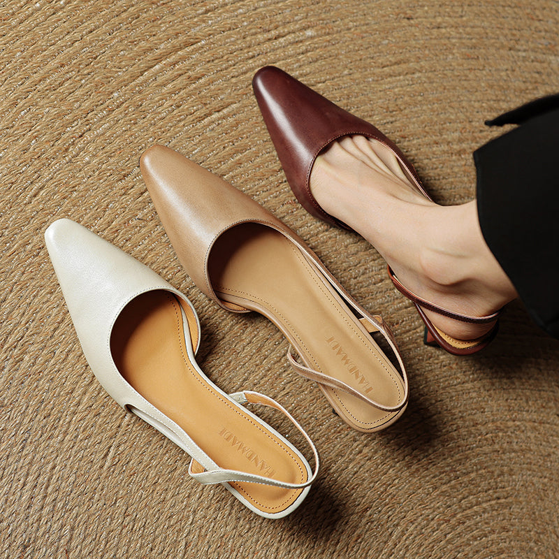 Women's Camille Genuine Leather Heels