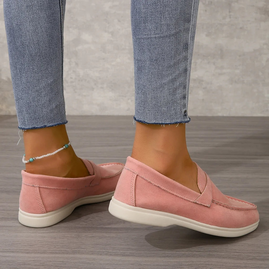 Sienna Suede Loafers — Hopeforwho (view 9)