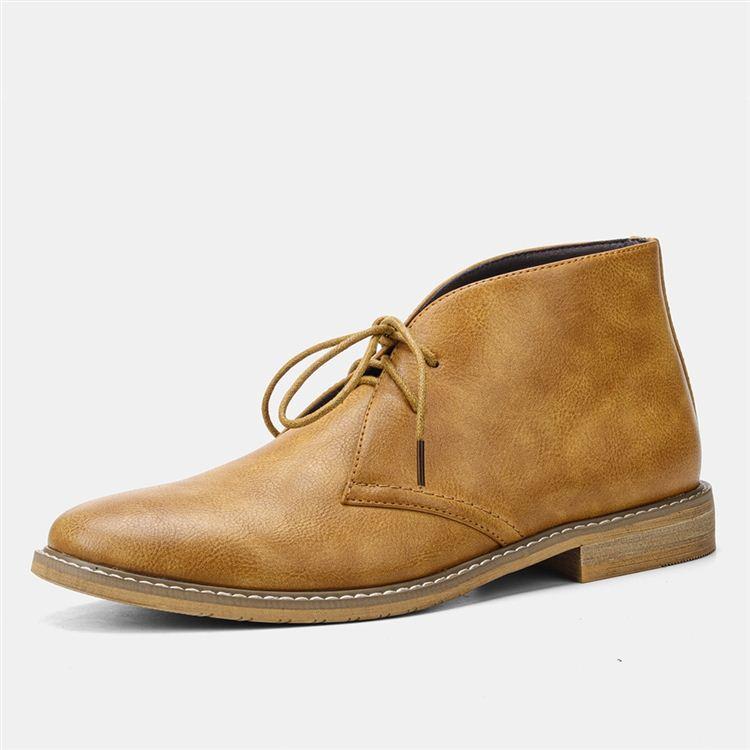 Pembroke Leather Chukka Boots — Hopeforwho (view 10)
