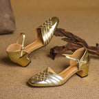Avora Genuine Leather Heels — Hopeforwho (view 11)