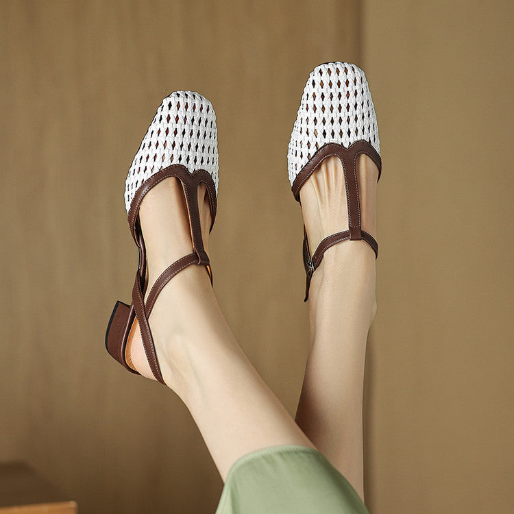 Estelle Braided Heels — Hopeforwho (view 3)