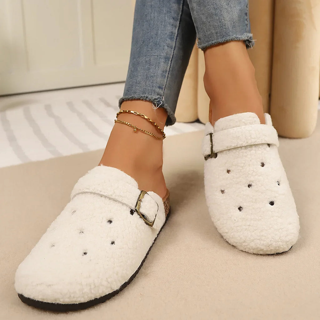Solace Fleece Clogs — Hopeforwho (view 4)
