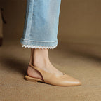 Juliet Genuine Leather Flats — Hopeforwho (view 11)