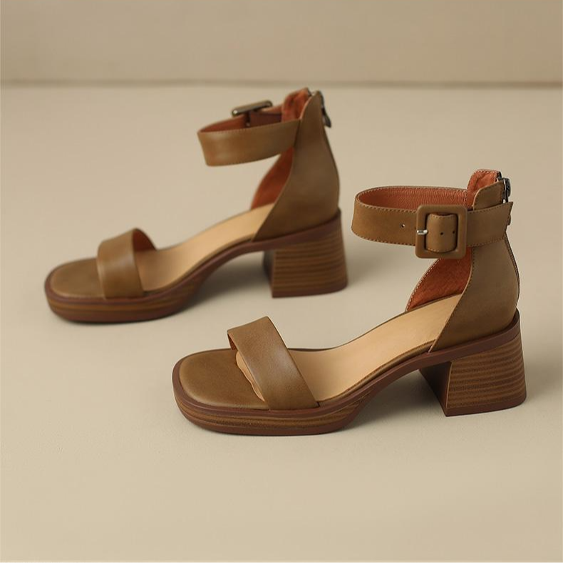 Lauder Strap Heels — Hopeforwho (view 9)