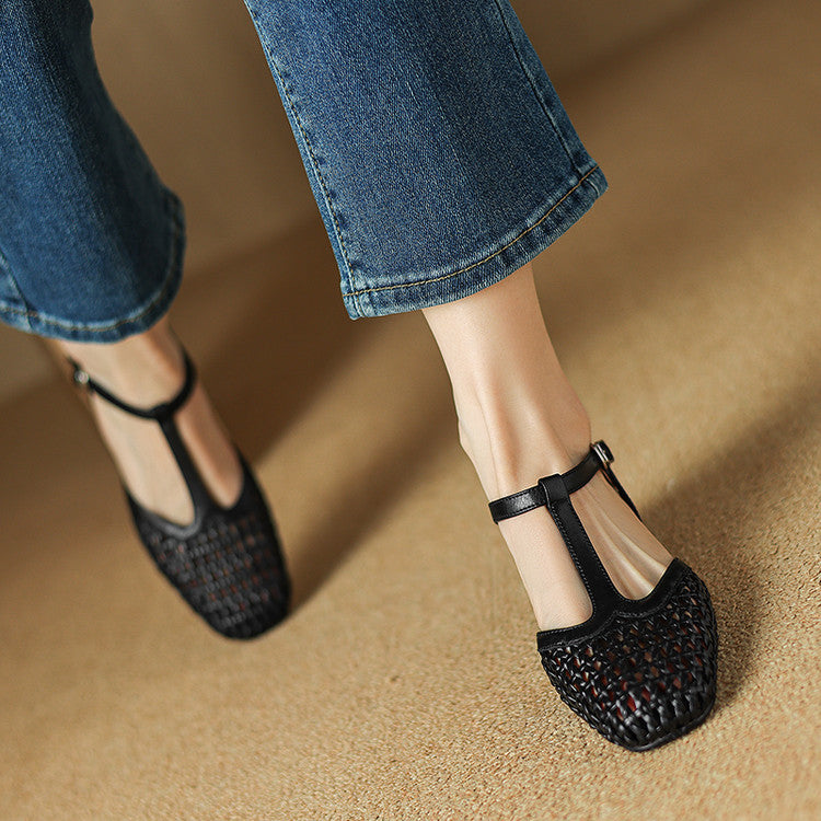 Estelle Braided Heels — Hopeforwho (view 12)