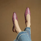 Juliet Genuine Leather Flats — Hopeforwho (view 7)