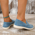 Sienna Suede Loafers — Hopeforwho (view 12)