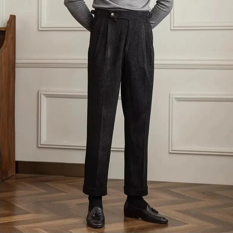 Stratton Corduroy Trousers — Hopeforwho (view 9)