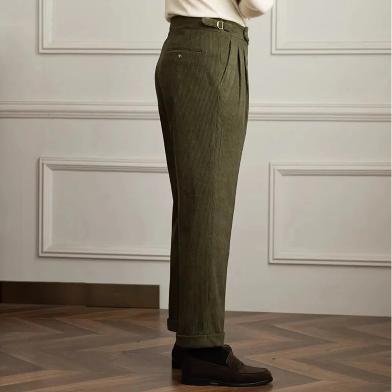 Stratton Corduroy Trousers — Hopeforwho (view 4)